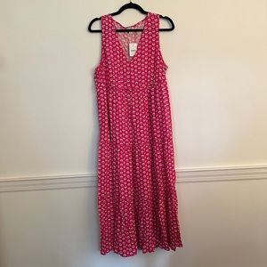 J.Crew Factory Pink Floral Dress, 12